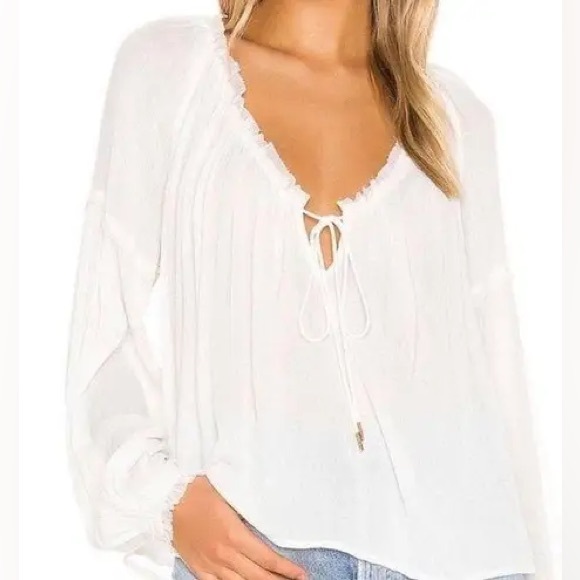 Free people White Banda Women's Top size XS - Picture 3 of 6